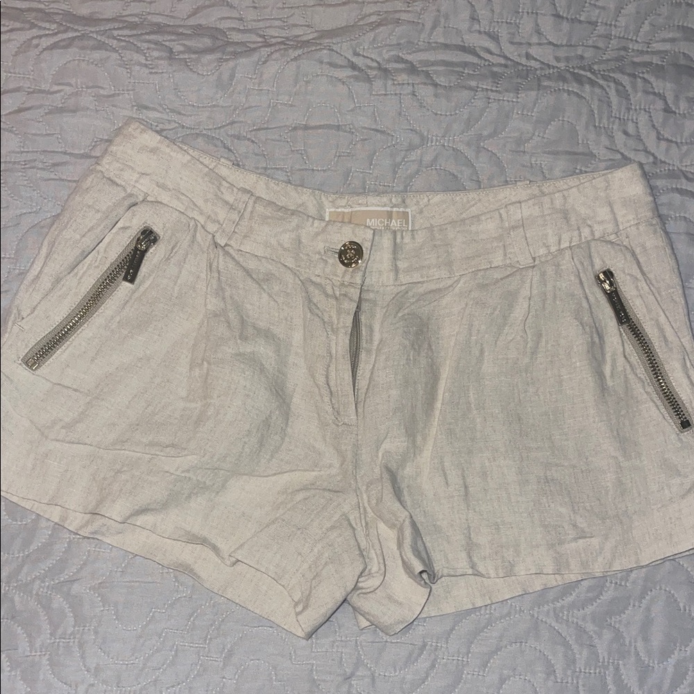 Michael Kors Light tan  Women's Cargo Shorts